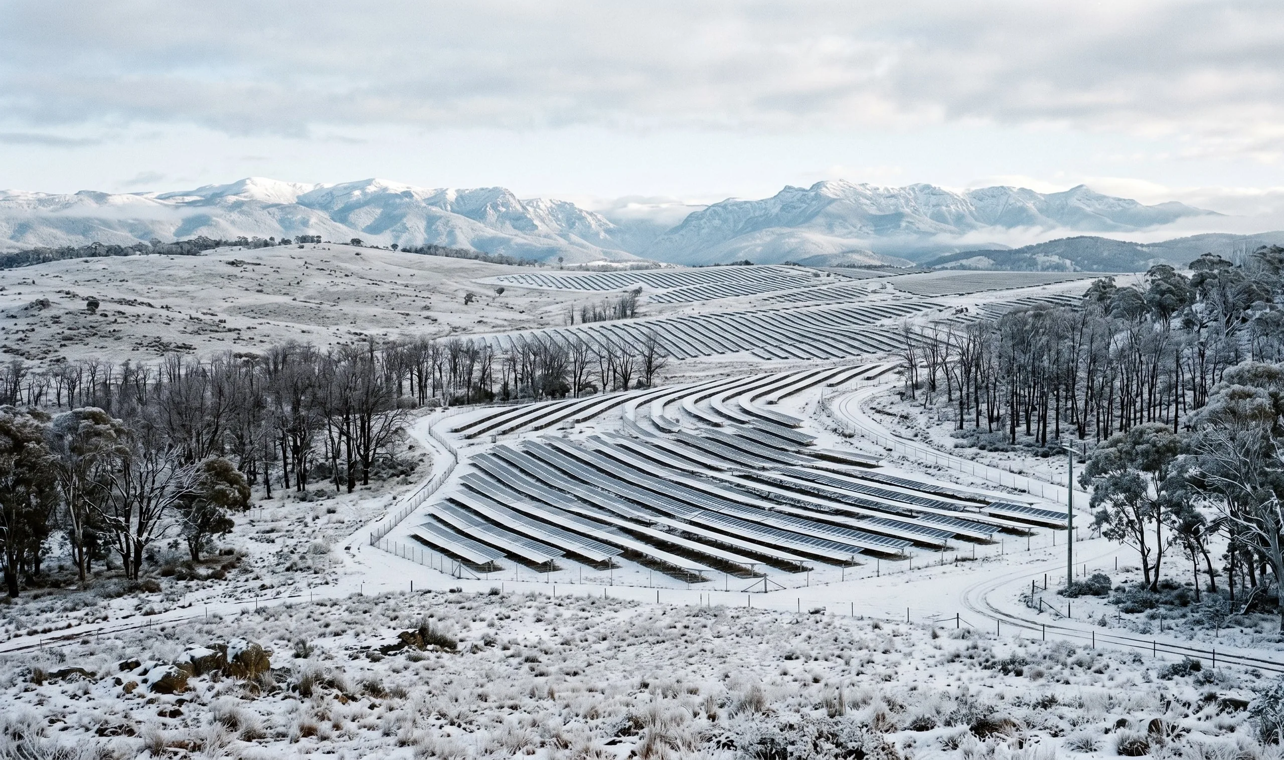 Battery storage site representative of NSW BESS (Snowy Region).